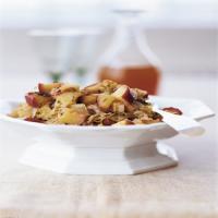 Green Cabbage Braised in Cider with Apples_image