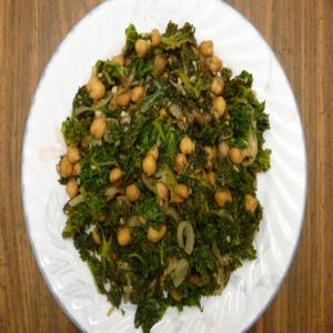 Balsamic Glazed Chickpeas and Kale_image