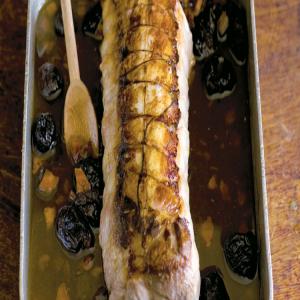 Roast Pork with Brown Ale and Prunes_image
