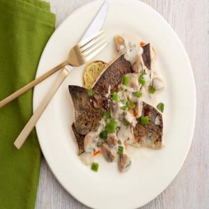 Broiled Trout with Brown Butter New Orleans Sauce image