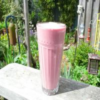 Homemade Fruit Smoothie With Oats image