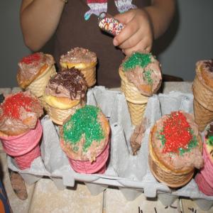 Ice Cream Cone Cakes_image