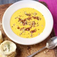 Roasted butternut squash soup image