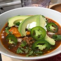 Instant Pot Chipotle Beef and Sweet Potato Chili image