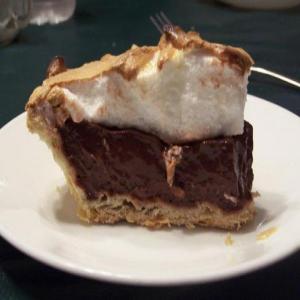 Mom's Old fashioned chocolate pie_image