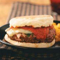 Grilled Pizza Burgers image