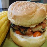 Chicken & Spinach Burgers_image