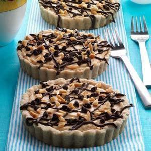 Chocolate Peanut Butter Mousse Tarts_image