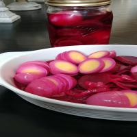 Pickled Red Beet Eggs image