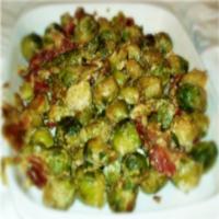 Creamy Brussels Sprouts With Bacon image