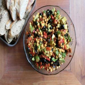 Cousin Annie's Chick Pea and Chorizo Summer Salad_image