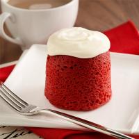 Red Velvet Mug Cakes image