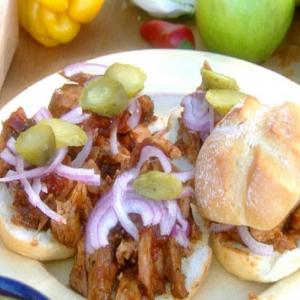 Slow Cooked Apple Smoked Barbecue Pork_image