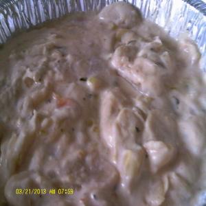 Baked Fresh Lima Beans With Sour Cream_image