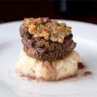 Blue Cheese Crusted Filet Mignon with Port Wine Sauce image