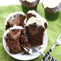 Stout & Irish Cream Cupcakes image