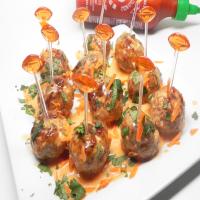 Bang Bang Sriracha Cocktail Meatballs_image