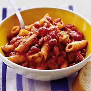 Beany pasta pot image