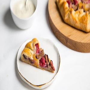 French Fig and Raspberry Galette_image