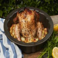 Grilled Bundt-Pan Provencal Chicken with Roasted Potatoes_image