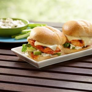 Grilled Buffalo Chicken Sliders_image