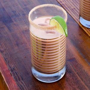 Horchata, Lime and Mezcal Cocktail_image