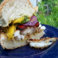 Grilled Halibut Sandwich image
