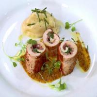 Roasted Chicken Roulade with American Triple Cream and Georgia Ham image