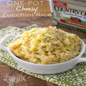 One Pot Cheesy Zucchini Rice_image