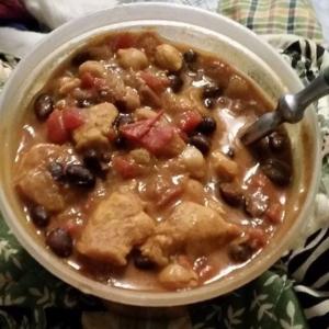Tumeric Infused Chicken and Chick Pea Stew_image