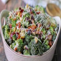 Broccoli Crunch Salad With a Parmesan Twist_image
