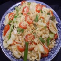 Pasta, Asparagus & Marinated Tomato Salad image