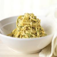 Creamy Green Spaghetti image