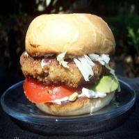 Turkey Burgers With a Mustard Sauce_image