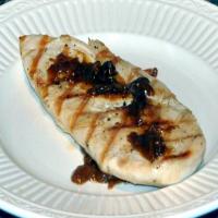 Grilled Chicken With Bourbon Peach Butter image