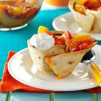 Fruity Chocolate Tortilla Cups image