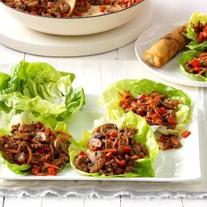 Hoisin Turkey Lettuce Wraps_image