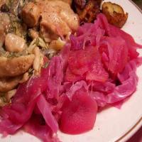Braised Red Cabbage with Spiced Apples_image