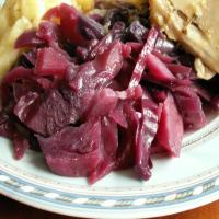 Red Cabbage Stewed in Oven image