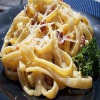 Bucatini With Pancetta, Cheese and Eggs image