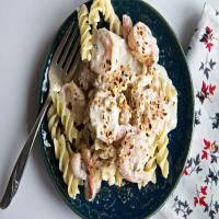 Buttery Shrimp And Pasta image