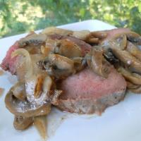 Beef Sirloin Tip Roast with Mushrooms image