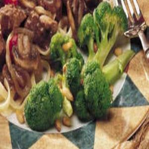 Broccoli with Pine Nuts (Cooking for 2) image