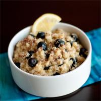 Blueberry Lemon Breakfast Quinoa image