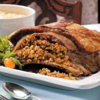 Veal Breast with Farfel Stuffing_image