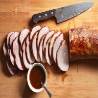 Ham-Cured, Smoked Pork With Cognac-Orange Glaze_image