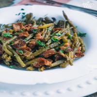 Slow Cooker BBQ Bacon Green Beans Recipe_image