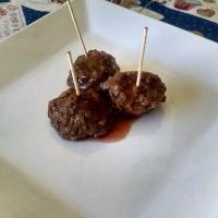 Asian Inspired Meatballs with Plum Sauce_image