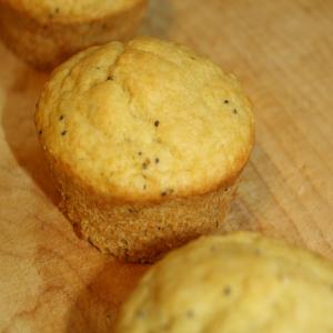 Vegan Ginger Lemon Poppy Seed Muffins image