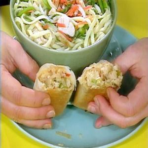 Baked Spring Rolls with Crab_image